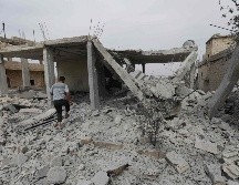 Informan que desde que se lanzó la ofensiva a finales de abril en Idleb, los ataques del gobierno han impactado a por lo menos 18 centros de salud. AFP/O. Haj Kadour