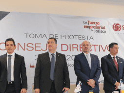 Se tomó protesta a Víctor Zetter Hajje como nuevo delegado de Canaco en el Centro Histórico para el periodo 2019-2020. TWITTER / @CamaradeCom_GDL