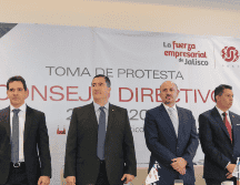 Se tomó protesta a Víctor Zetter Hajje como nuevo delegado de Canaco en el Centro Histórico para el periodo 2019-2020. TWITTER / @CamaradeCom_GDL