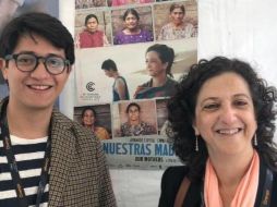 Armando Espitia y Emma Dib. Los mexicanos brillaron en Cannes. TWITTER/@ArmandoEspitiaA