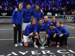 La Laver Cup es un torneo por equipos que enfrenta a un combinado europeo y a uno del resto del mundo, capitaneados por leyendas de este deporte. AP / ARCHIVO