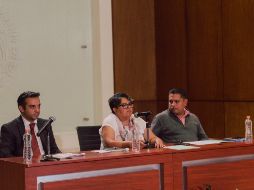 Raquel Buenrostro Sánchez, titular de la Oficialía Mayor de la Secretaría de Hacienda y Crédito Público, brinda una conferencia de prensa este viernes. ESPECIAL/SHCP