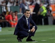 A pesar de la derrota Valverde asegura que los suyos nunca dieron por perdido el partido. EFE/J. Muñoz