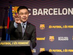 Bartomeu califica la temporada del Barcelona, campeón de Liga, como 