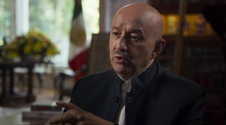 Carlos Salinas de Gortarí. El ex mandatario de México fue retratado en este documental con toda el aura de poder que lo rodea. CORTESÍA