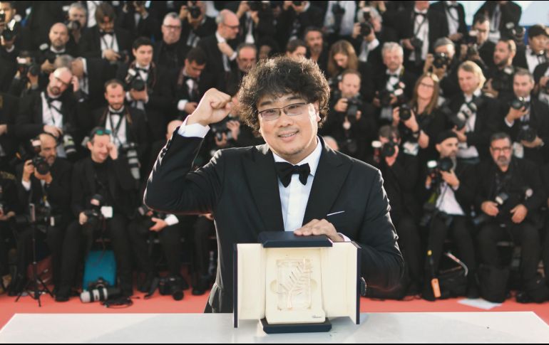 Bong Joon-Ho. Con “Parasite”, el surcoreano se lleva la Palma de Oro. AFP