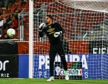 Javier Morán agradeció al presidente Alberto Castellanos, así como a Alberto Clark por haber creído en él. TWITTER/@LeonesNegrosCF