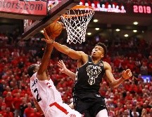 Los Raptors se enfrentarán a partir del jueves en Toronto a los Warriors, campeones los dos últimos años. AFP/G. Shamus