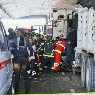 Choque deja tres muertos y cinco heridos en CDMX