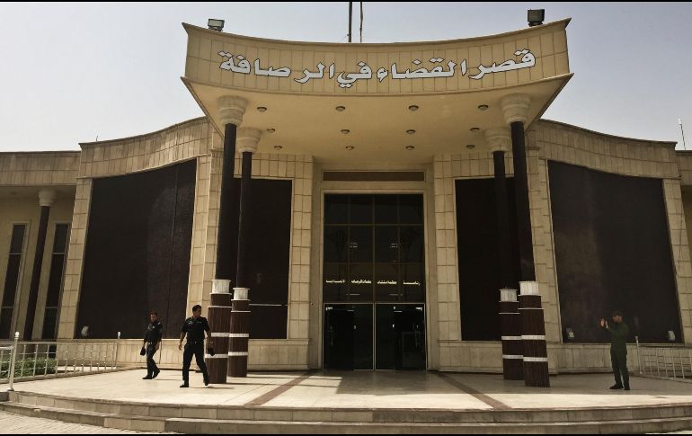Un corte en Bagdad donde se realizan procesos contra terroristas. Los tres condenados forman parte de un grupo de 13 que fue entregado el pasado febrero a las autoridades iraquíes. AP/ARCHIVO
