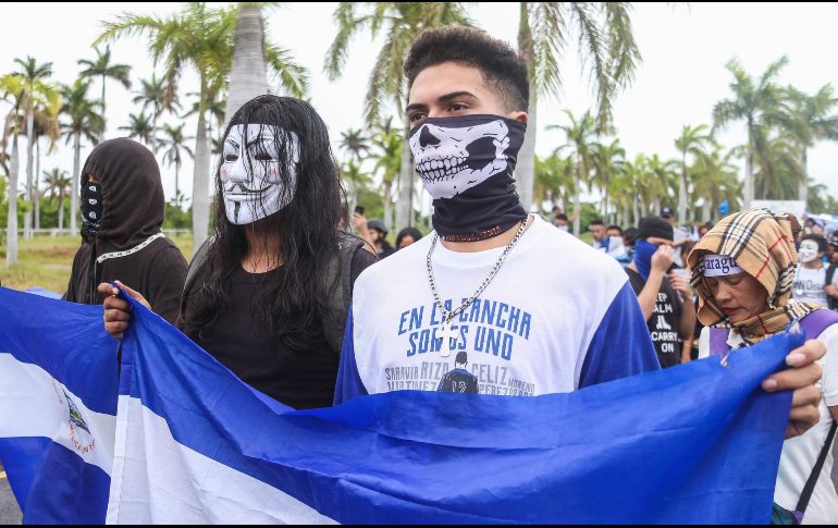 La crisis que afecta a Nicaragua desde abril de 2018 ha dejado 325 muertos, según la Comisión Interamericana de Derechos Humanos (CIDH). AFP/M. Valenzuela
