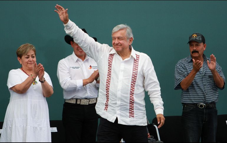 López Obrador pidió el apoyo de la población para ayudarlo a gobernar: “esto es asunto de todos, no se podría avanzar y transformar si no se cuenta el apoyo de todos los ciudadanos”. NOTIMEX/F. Estrada