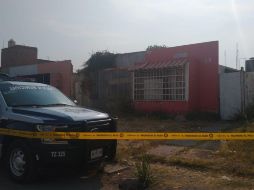 Policías municipales acudieron a la finca ubicada en la calle Juan Correa, al cruce de Av. de los Silos. ESPECIAL / Policía de Tlajomulco