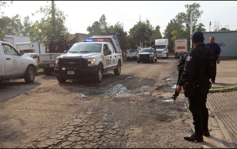 El ataque del Cártel Nueva Generación (CNG) contra elementos de la policía municipal ha dejado —hasta ahora— cuatro oficiales muertos y otros siete lesionados. NTX / ARCHIVO