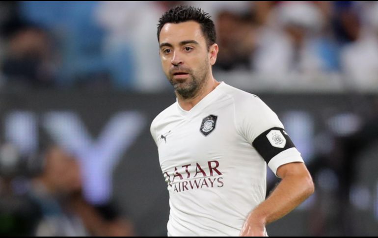 Xavi llegó a Al-Sadd en 2015 tras 17 temporadas en el Barcelona y 34 títulos. AFP / ARCHIVO