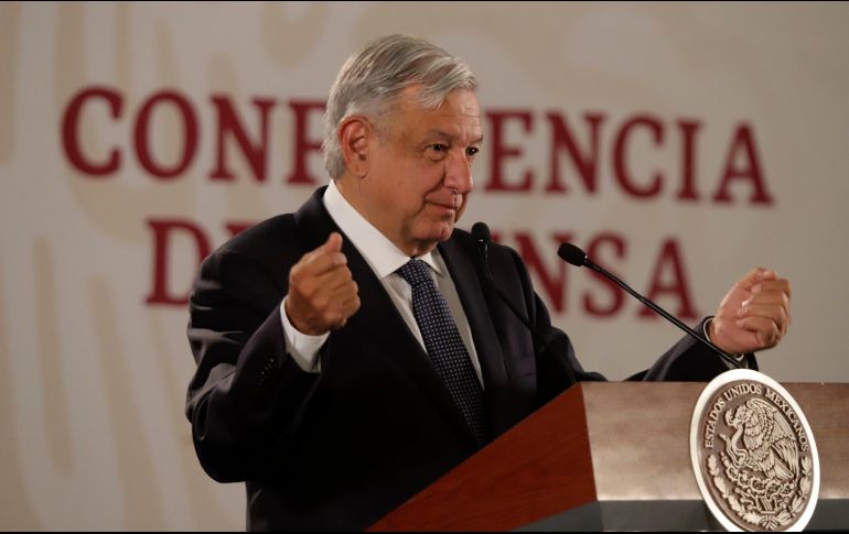 López Obrador pidió a los integrantes del Poder Judicial que se conduzcan con rectitud. NTX / G. Durán