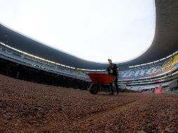 Según el comunicado del inmueble, el proceso durará aproximadamente cinco semanas y estará listo para el arranque del próximo torneo de la Liga MX, el Apertura 2019. MEXSPORT / ARCHIVO