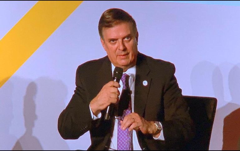 Ebrard subrayó que México es el principal socio de los alemanes en la región. TWITTER / @zirahuenvn