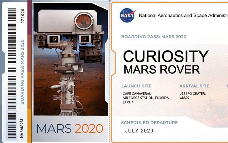La misión Mars 2020 está programada para ser lanzada en julio del 2020. TWITTER / @MarsCuriosity