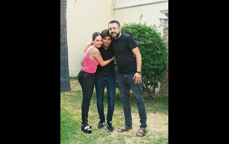Juan Pablo tiene gran apoyo por parte de su familia. EL INFORMADOR / A. Ramírez