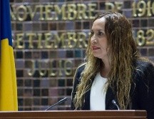 La legisladora morenista reaparece y fija su postura una semana después de que se publicó la investigación. EL INFORMADOR/ R. Rivas