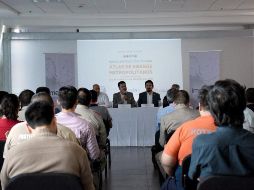 Este miércoles, el Imeplan y el Centro Nacional para la Prevención del Desastre (Cenapred) presentaron la metodología del Atlas de Riesgos Metropolitanos, la cual se implementará por vez primera para un área metropolitana en el país. TWITTER/ @IMEPLAN