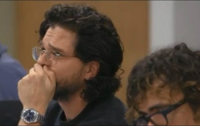 Kit Harington al enteresarse del fintal de GoT. HBO