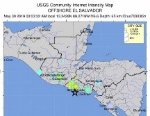 Las autoridades realizan inspecciones en los edificios públicos y se ha pedido a los empleados que no ingresen hasta que se verifique que no hay daños que pongan en peligro sus vidas. EFE/ Servicio Geológico de Estados Unidos