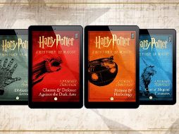 Cada uno de los libros se basará en las lecciones estudiadas en la Escuela de Brujería y Hechicería de Hogwarts y llevará el encabezado ''Harry Potter: Un viaje a través de...''. ESPECIAL / pottermore.com