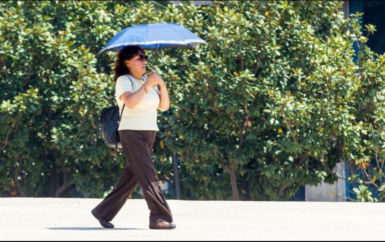 Además de lluvias aisladas en Jalisco, se estiman temperaturas de 40 a 45 grados Celsius para zonas de la Entidad. NTX / ARCHIVO