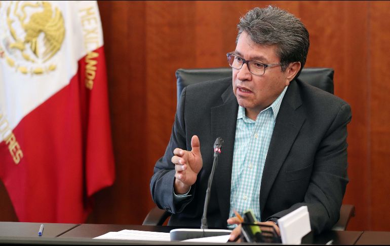 Ricardo Monreal informó del acuerdo consensuado, a fin de que el T-MEC sea incorporado al periodo de sesiones calendarizado para el 19 de junio. EFE