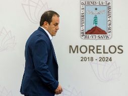 Cuauhtémoc Blanco señaló que no se deslinda de su responsabilidad de trabajar de manera permanente por lograr que Morelos sea un estado seguro. NTX/ARCHIVO