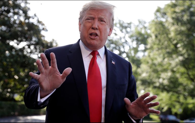 Mike Pence y Melania Trump acompañarán al mandatario en el evento. AP/E. Vucci