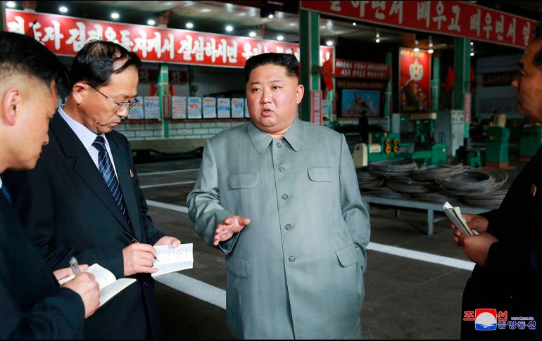 En Corea del Sur se dice que Kim Jong-Un ha llevado a cabo una purga contra los presuntos “responsables” del fracaso de la cumbre con el presidente de EU. AP/Korean Central News Agency