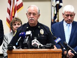 Las autoridades han dicho que el agresor abrió fuego con una pistola en el edificio municipal el viernes por la tarde, matando a 12 personas. AFP/ E. Baratad