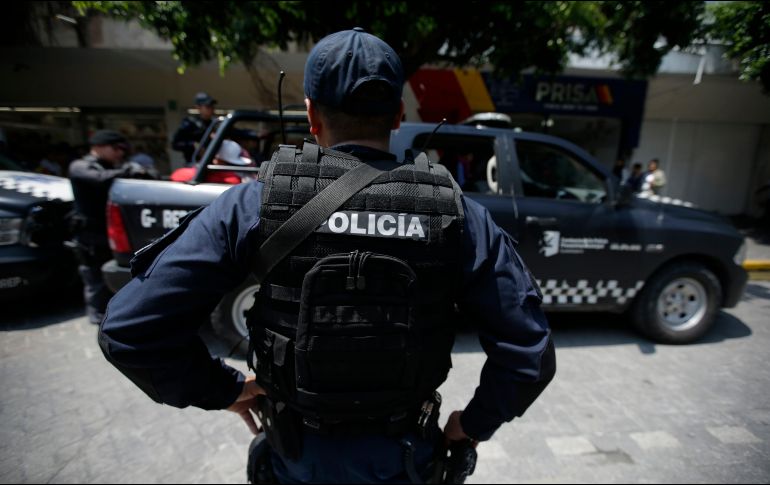 El gobierno de Guadalajara explica que trabajan para proporcionar a los elementos de la Policía de Guadalajara, las herramientas necesarias para que se conduzcan con apego irrestricto a la ley sirvan con lealtad de la ciudadanía. EL INFORMADOR/ ARCHIVO