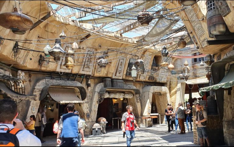 Fiel. Te sentirás como en algún planeta de la saga. EL INFORMADOR / C. Cerda