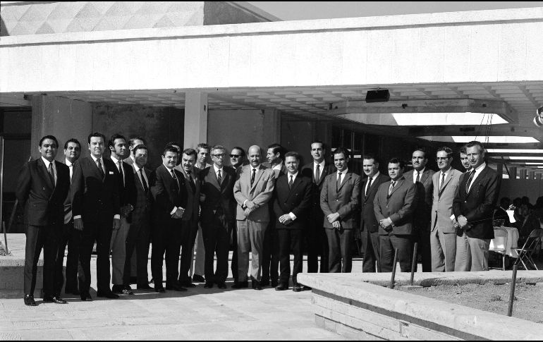 Unión. Directivos de Centros Comerciales de Guadalajara S.A de C.V., fundadores de Plaza del Sol. EL INFORMADOR