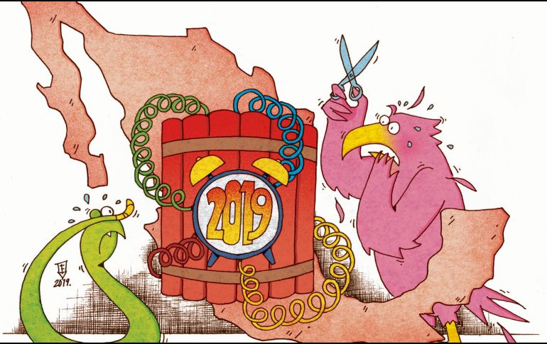 Morena tiene algo de todo lo anterior; empero, lo indudable es que parte como favorito para arrasar en las primeras elecciones que se celebran luego del triunfo presidencial de López Obrador. EL INFORMADOR / E. Victoria