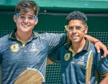 Este sábado se disputaron las modalidades de frontenis individual categoría Juvenil B, así como la de parejas de trinquete paleta goma Juvenil C Varonil. EL INFORMADOR/D. Reos