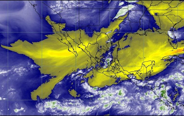 En varias entidades del país prevén actividad eléctrica y caída de granizo, así como deslaves. ESPECIAL/CONAGUA