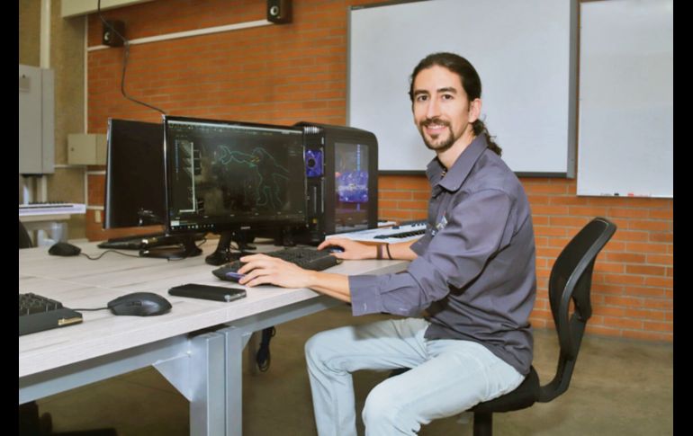 Daniel Arguedas, de la licenciatura Desarrollo de Software Interactivo y Videojuegos. ESPECIAL
