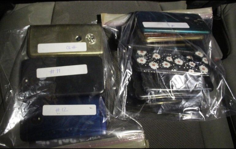 En el lugar, al menos tres afectados reconocieron sus equipos sustraídos. ESPECIAL / Policía de Zapopan