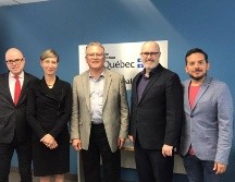 El titular de la secretaría, Alfonso Pompa Padilla, realizó una gira de trabajo en Quebec, que concluyó el pasado 24 de mayo. TWITTER / @AlfonsoPompaP