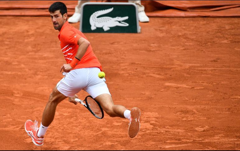 ''Nole'' busca sumar su cuarto título de Gran Slam consecutivo.  AFP / M. Bureau
