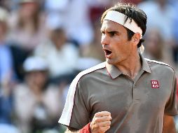 El duelo entre helvéticos estuvo suspendido durante algo más de una hora por una fuerte tormenta. AFP/P. LÓPEZ