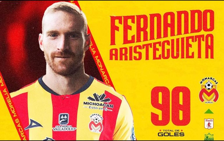 Originario de Caracas, el atacante de 27 años tiene experiencia con el Caracas de su país, el Nantes, el Getafe, el Philadelphia Union de la MLS y el América de Cali colombiano. FACEBOOK / Monarcas Morelia