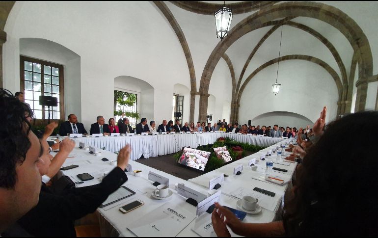 Se instaló y se llevó a cabo la primera sesión del Consejo de Participación y Planeación para el Desarrollo del Estado de Jalisco (COPPLADE). EL INFORMADOR / P. López