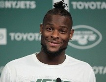 Ayer, por primera vez, Le’Veon Bell vistió indumentaria de los Jets de Nueva York. AP / J. Cortez