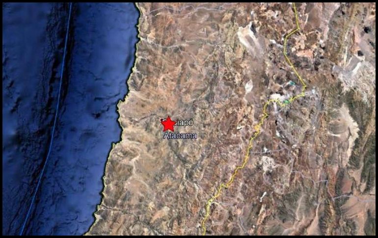 Informan que organismos técnicos están evaluando la situación en las dos regiones afectadas. TWITTER/@ChileAlertaApp